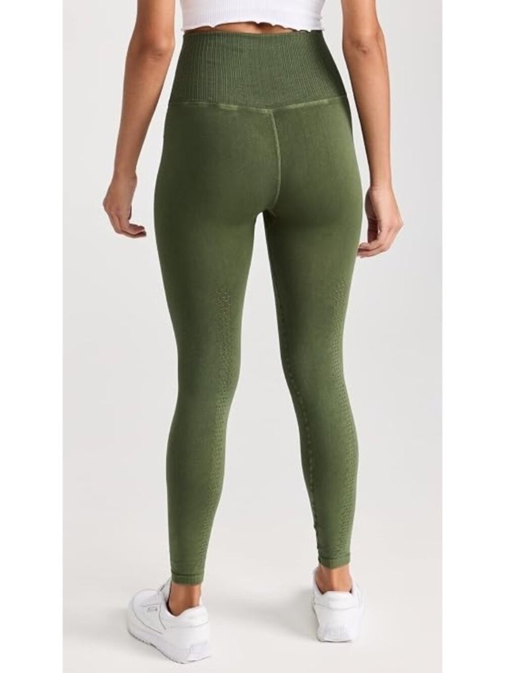 *** Free People FP Movement Good Karma Leggings Army Green ( XS/S ) - Picture 3 of 6